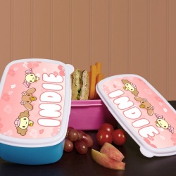 Animals Personalised Plastic Sandwich Box